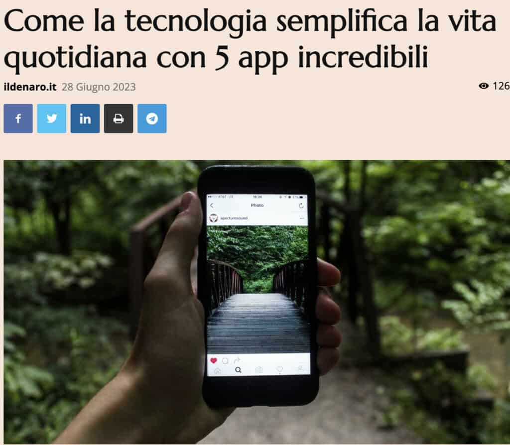 Come la tecnologia semplifica la vita quotidiana con 5 app incredibili